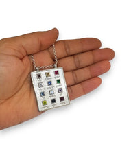 14k Gold Hoshen Pendant 12 Tribes Of Israel Gold Priestly Breastplate Pendant Jewelry