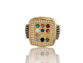 14K gold hoshen ring