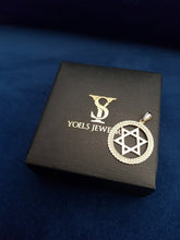 14k Gold Star of David Pendant