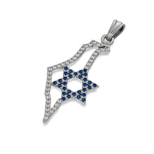 gold map of israel pendant