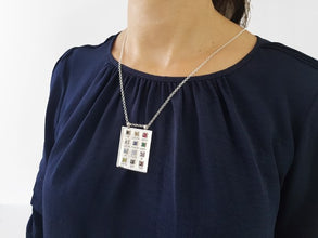 14k Gold Hoshen Pendant 12 Tribes Of Israel Gold Priestly Breastplate Pendant Jewelry