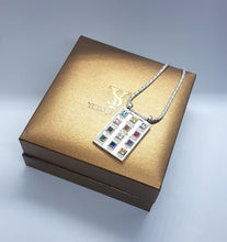 Unisex 14k Gold Hoshen Pendant 12 Tribes Of Israel Gold Priestly Breastplate Pendant Jewelry