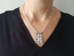 Unisex 14k Gold Hoshen Pendant 12 Tribes Of Israel Gold Priestly Breastplate Pendant Jewelry