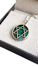 Eilat stone star of David Pendant