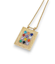 14K Gold Hoshen Pendant