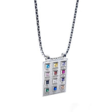 Unisex 14k Gold Hoshen Pendant 12 Tribes Of Israel Gold Priestly Breastplate Pendant Jewelry