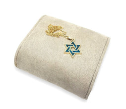 gold starof david pendant