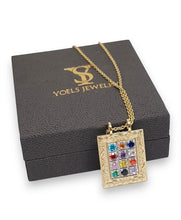 14K Gold Hoshen Pendant