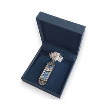   Roman Glass Mezuzah Pendant