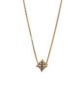 14k Star of David  Merkaba Star Pendant