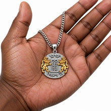  Lion of Judah Ten Commandments Pendant with on hand
