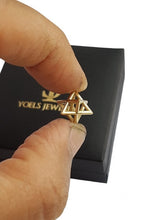 14k Star of David  Merkaba Star Pendant