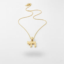 14k Gold Hebrew Chai Pendant - Jewish Symbol Necklace