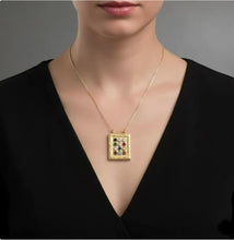 14K Gold Hoshen  Unisex Pendant