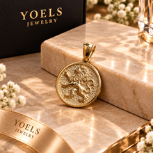  14K yellow gold Lion of Judah 
