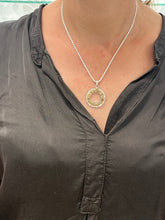 925 Silver 9k Gold 3D Skyline Jerusalem Pendant