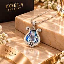 Roman glass harp pendant 