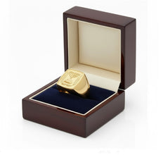 14K Gold Menorah Ring for Men , Emblem of Israel Signet Ring, Jewish Gold Ring, Israeli Symbol Jewelry