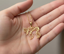 Gold  chai necklace 