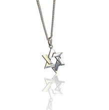 14k gold white star of David