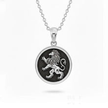 925 silver Lion of Judah pendant 
