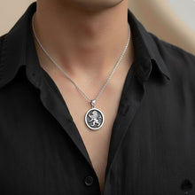 925 silver Lion of Judah pendant 