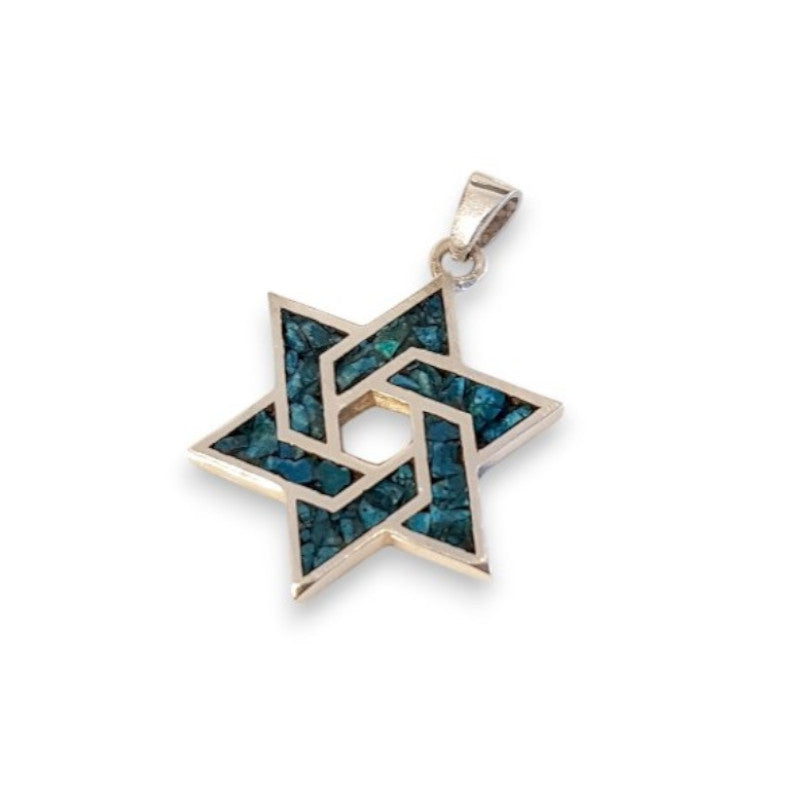 silver eilat stone star of david