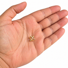 merkaba star of david on hand