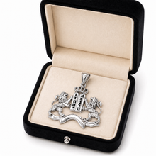 925 Silver Ten Commandments Pendant ,Lion of Judah Pendant,Lion Pendant