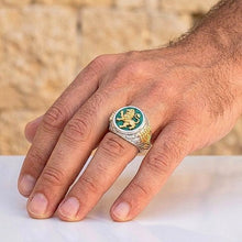Lion of Judah Ring on Hand