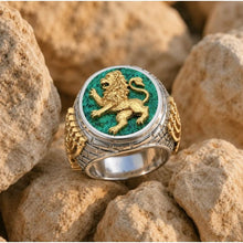 Jerusalem Wall Ring with Lion of Judah