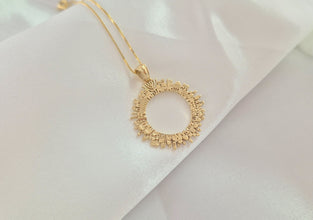 14K Gold Jerusalem Pendant