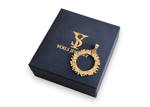 14K Gold Jerusalem Pendant