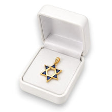 gold star of david in box 