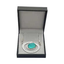 925 Silver Roman Glass Pendant Necklace of Israel Jewelry