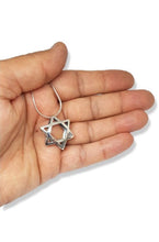 14k Gold Star of David Pendant