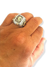 925 Silver Gold Lion Ring ,Star of David Ring ,Jewish Men's Ring,Lion of Judah Ring,Western Wall Jerusalem Ring,Lion Ring