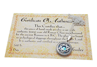 roman glass necklace