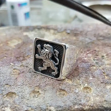 925 Sterling Silver Lion of Judah Ring for Men
