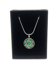 Eilat stone pendant front 