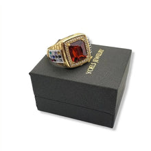 14k hoshen ring menorah ring