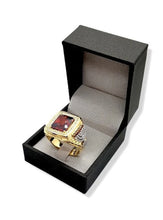 14k gold menorah ring