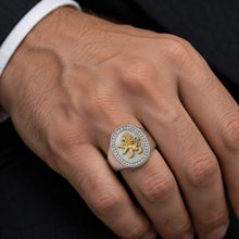 Lion of Judah Ring – 14K Gold Lion & Lab Diamond Signet Ring