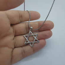 14k Gold Jewish Star of David Pendant
