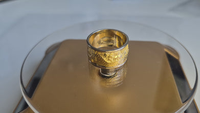 14K Gold Jerusalem Ring For Men And Women