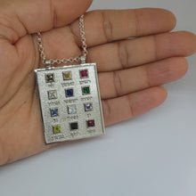 14k Gold Hoshen Pendant,12 Tribes Of Israel Pendant,14k Gold Priestly Breastplate Pendant Jewelry