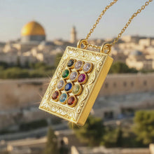 14K Gold Hoshen  Unisex Pendant