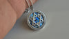 roman glass star of david pendant from Israel 