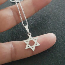 14k Gold Star of David Tiny Pendant