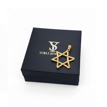 14k Gold Jewish Star of David Pendant